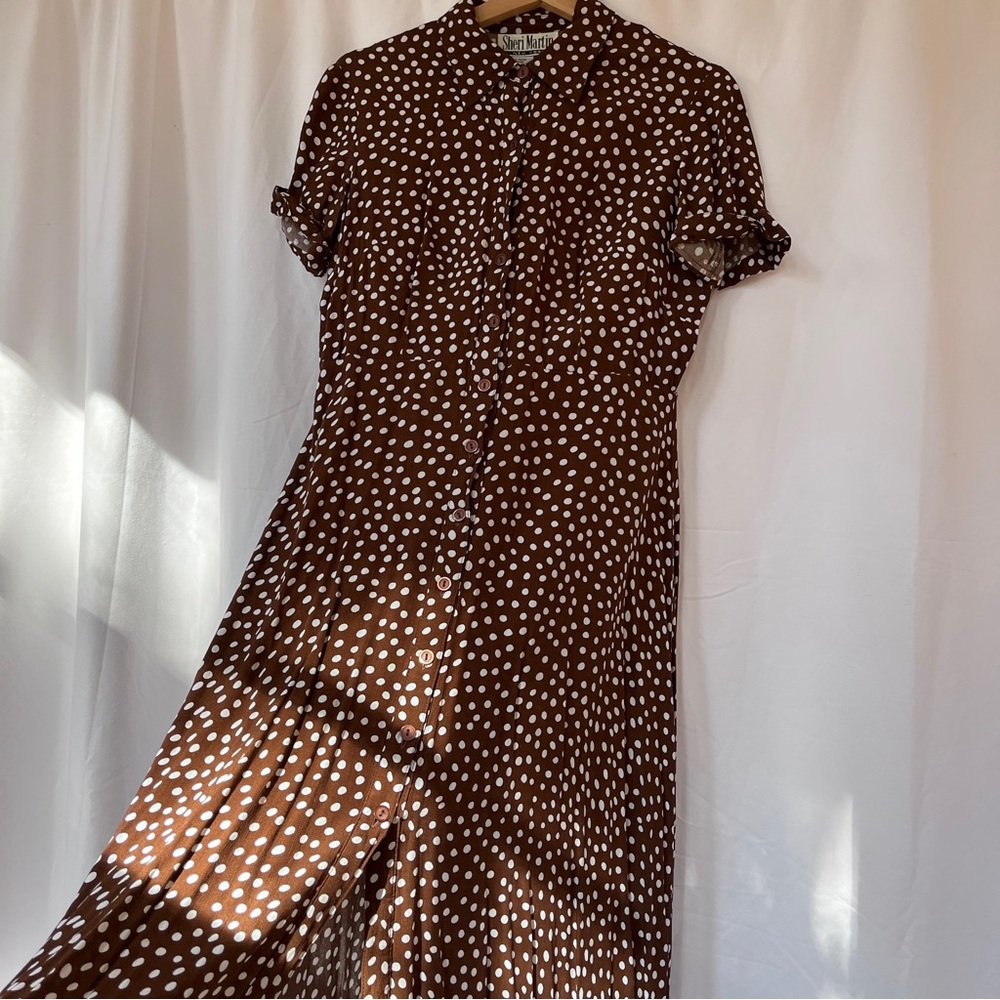 Sheri Martin Polka Dot dress